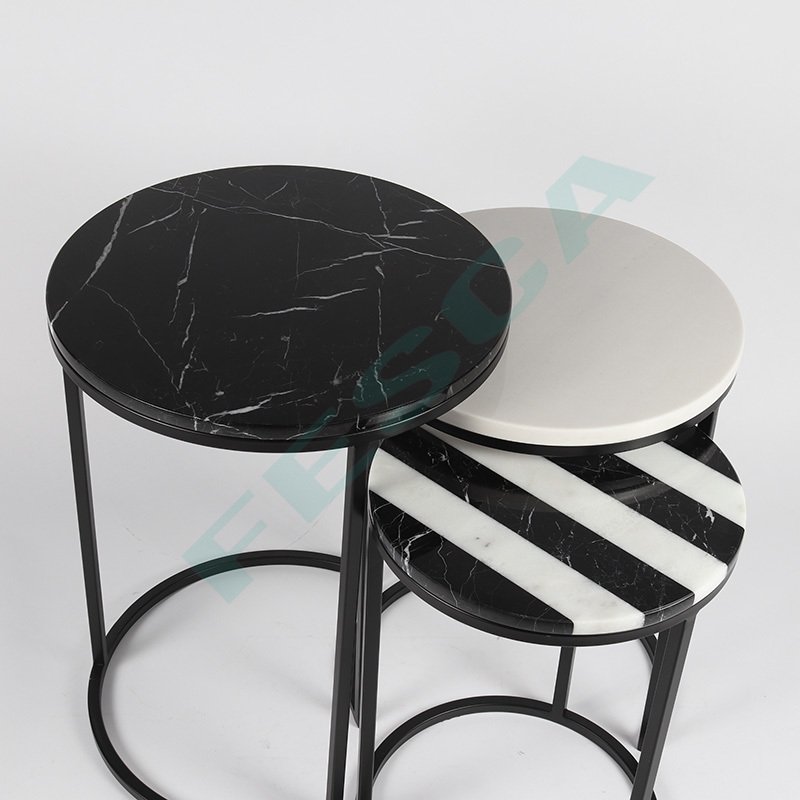 Black and White Marble Nesting